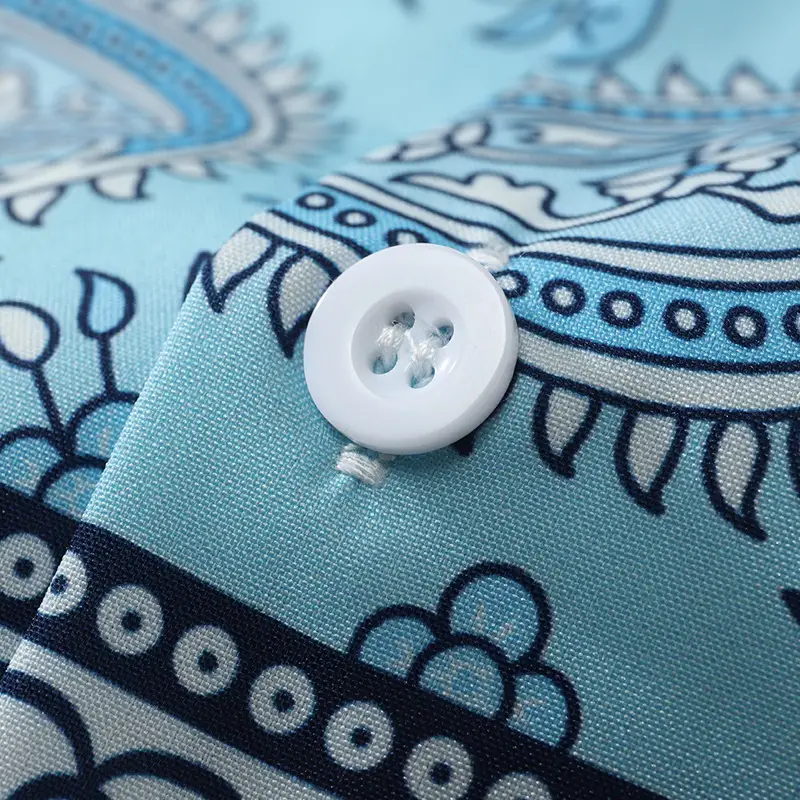 Loose Casual Printed Short Sleeve Shirt