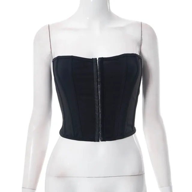 Short Spicy Girl Tunic Top Black - Shop at LoveMi