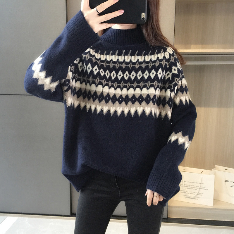 Vintage Ethnic Style Underlay Shirt