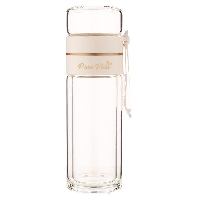 Creative Tea And Water Separation Glass