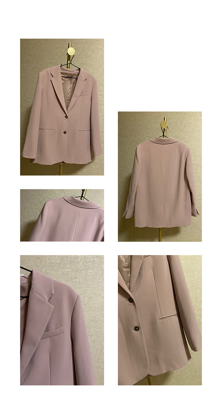 Casual Silhouette Suit Senior Ladies Age Reduction