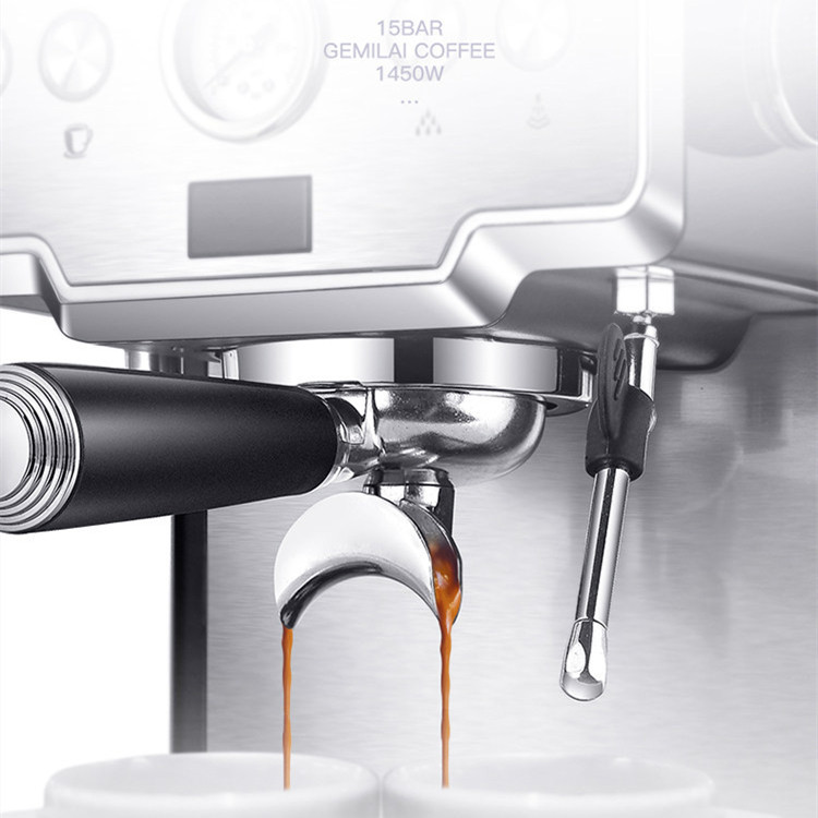 Italian Coffee Machine Small Manual Semi-automatic Steam