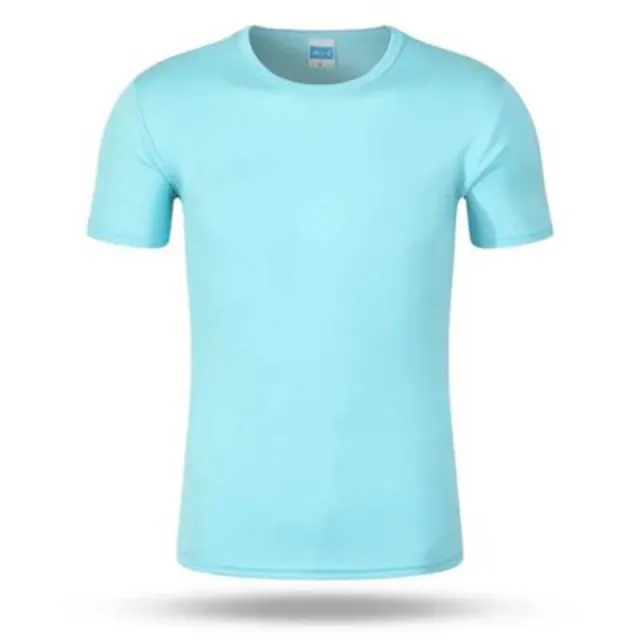 Workwear T shirt Crew Neck Light Blue - Shop at LoveMi