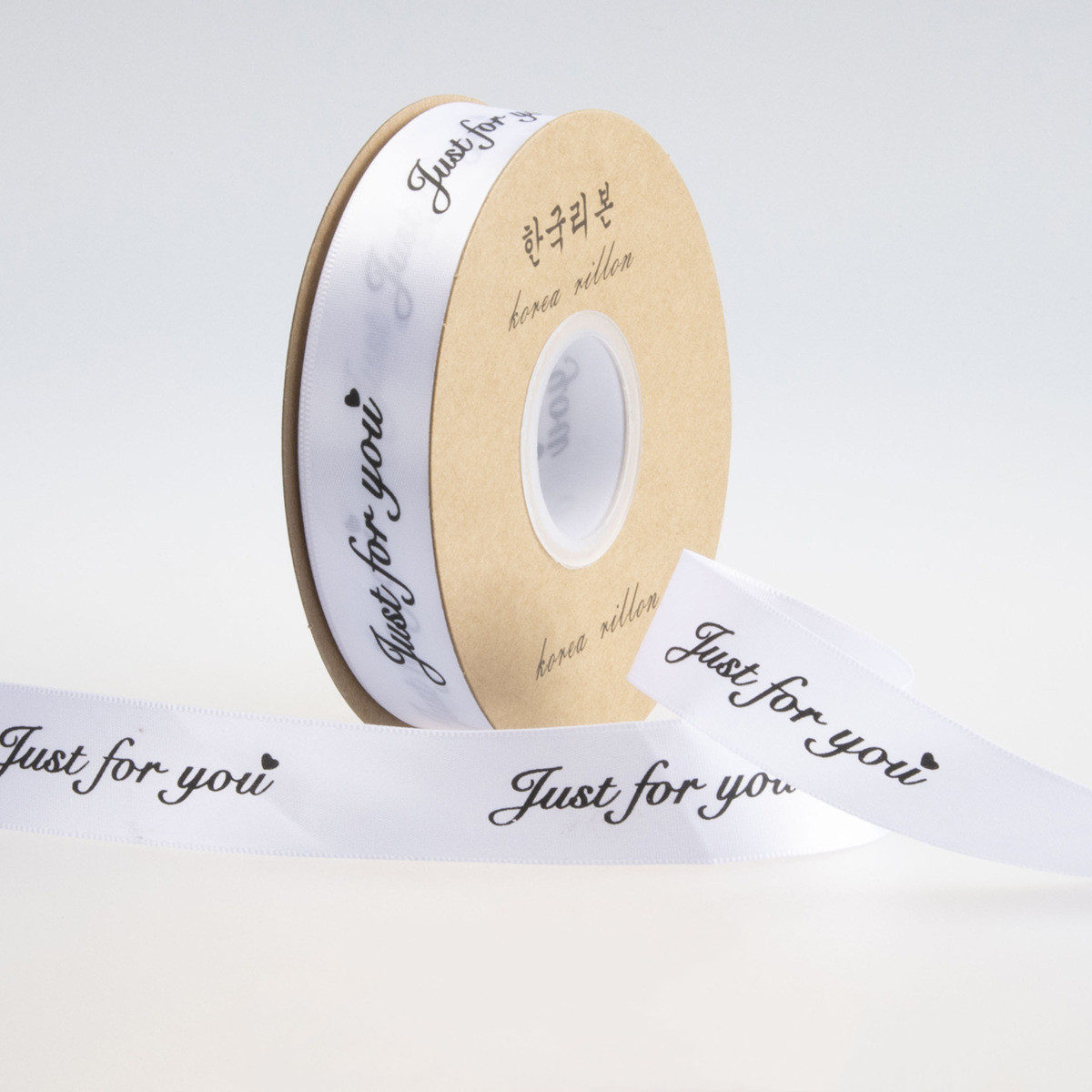 Flower Bouquet Ribbon Printed English Letter Ribbon