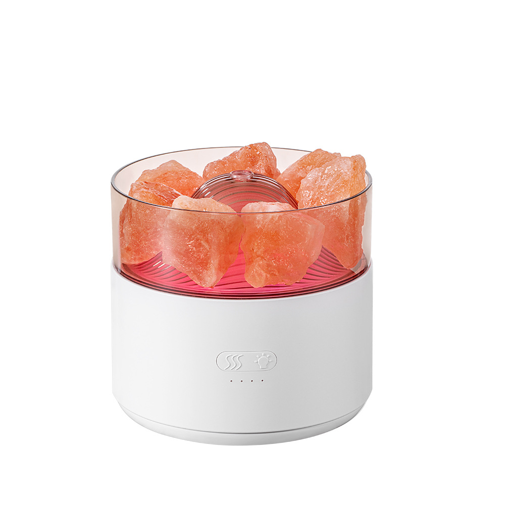 Cool-Mist Impeller Air Humidifier Crystal Salt Aroma Diffuser Incense Machine Fogger Essential Oil Lamp Difusor Ambient Light — foto 8