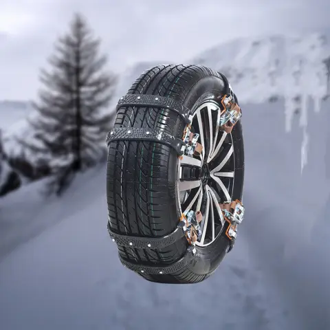 Car Tire Snow Thickened Wear-resistant Rubber Anti-slip Chain