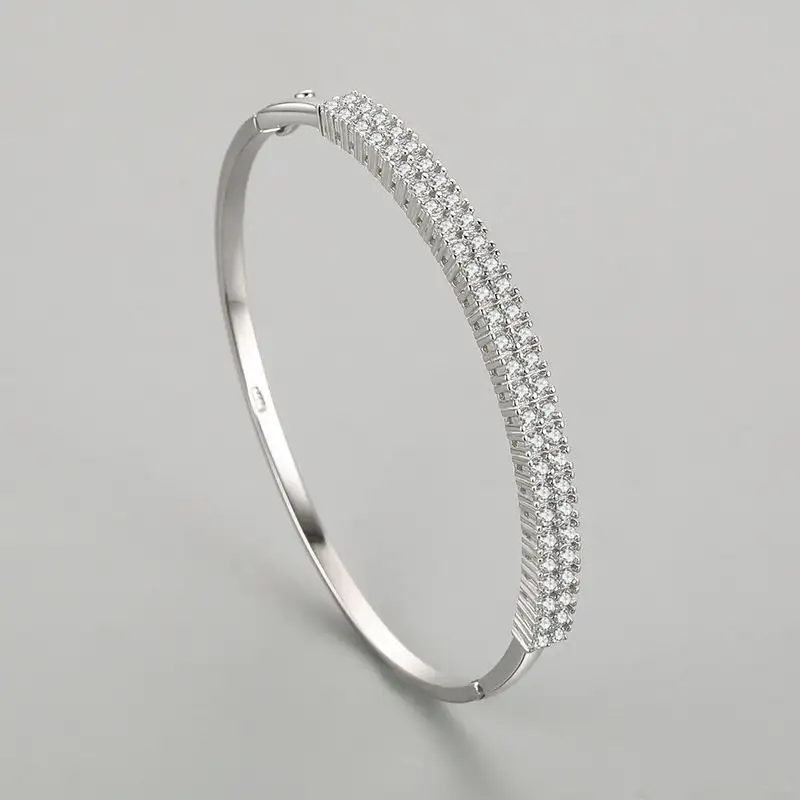 Women's Temperament Simple Full Of Stars With Diamonds Bracelet