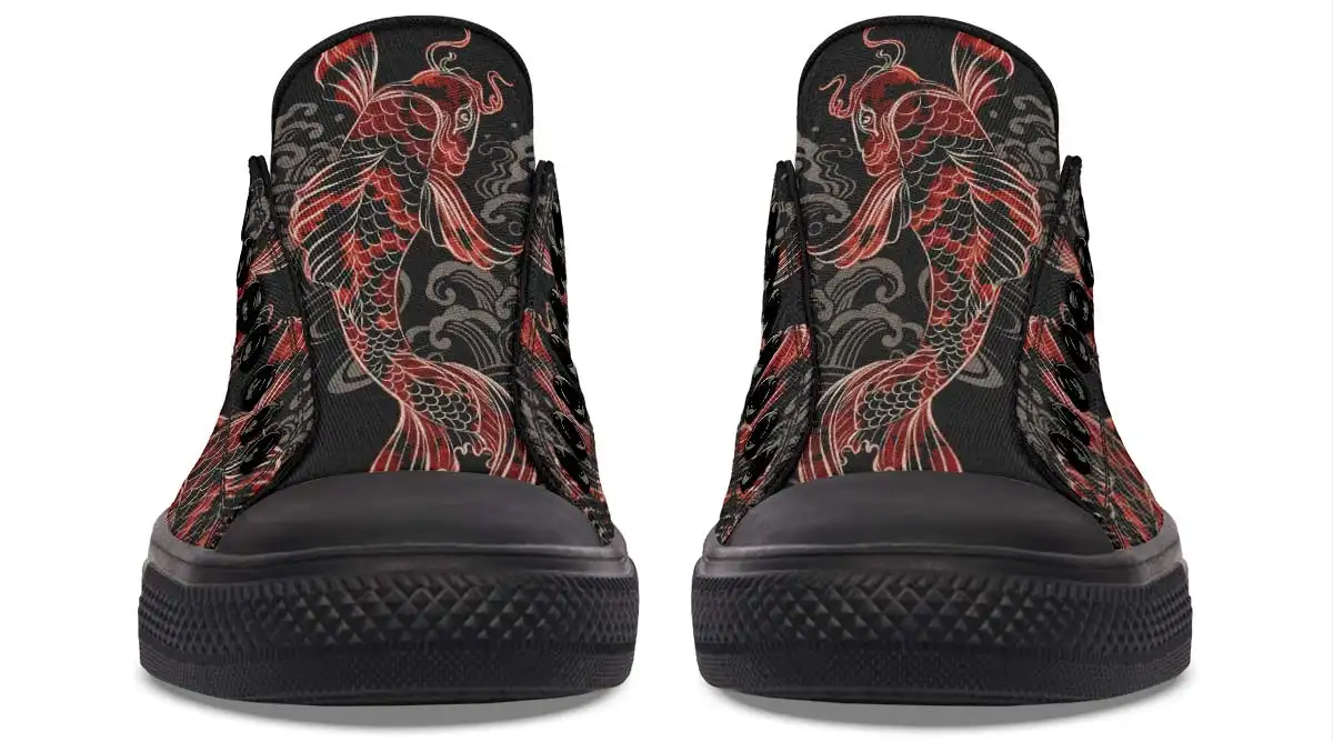 Fashion Print Couple Low-Top Canvas Shoes
