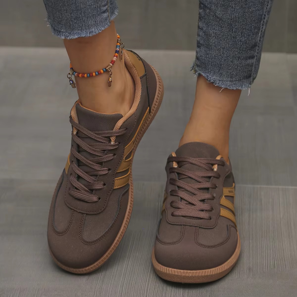 Women Sneakers 2026 Spring New Luxury Flat Loafers Comfortable Slip On Soft Female Sneakers Lightweight Outdoor Shoes For Women