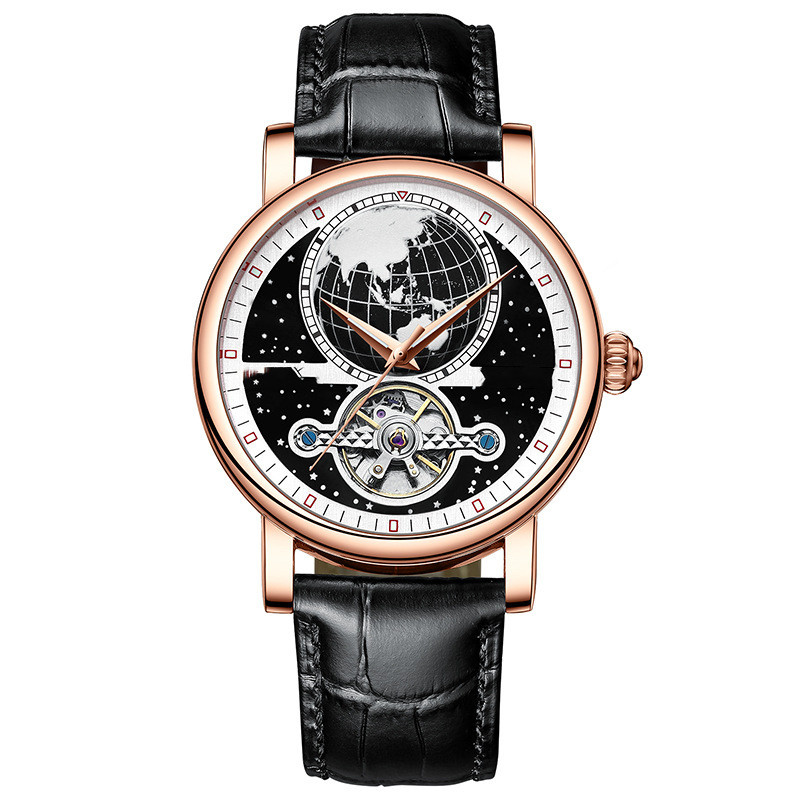Men's Fashion Fully Automatic Waterproof Tourbillon Watch