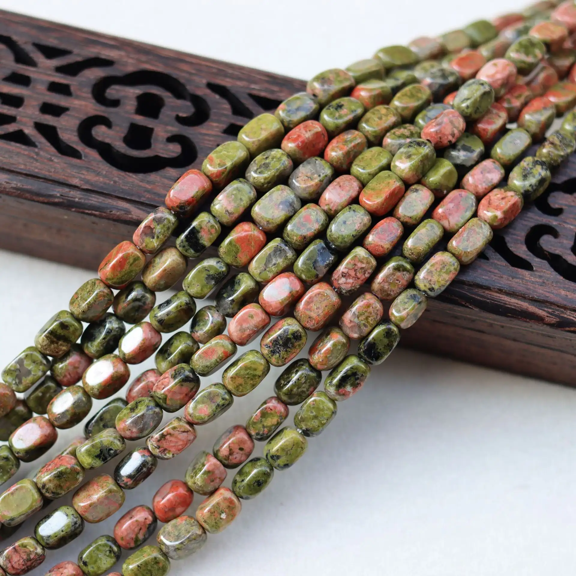 Handmade Diy Jewelry Accessories With Square Loose Beads