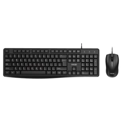 KP-J450 Best-Selling Wired USB Keyboard And Mouse Set For Business Office Desktops In Stock