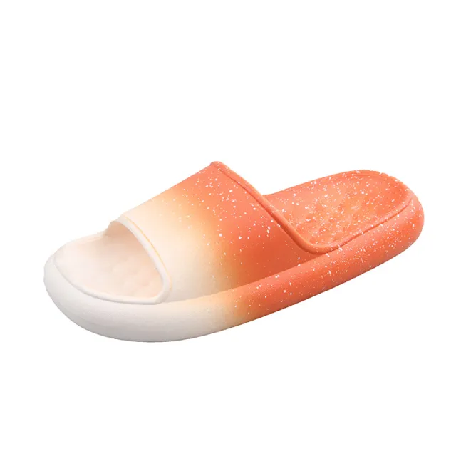 Outer Wear Household Thick Bottom Beach Sandals Orange - Shop at LoveMi