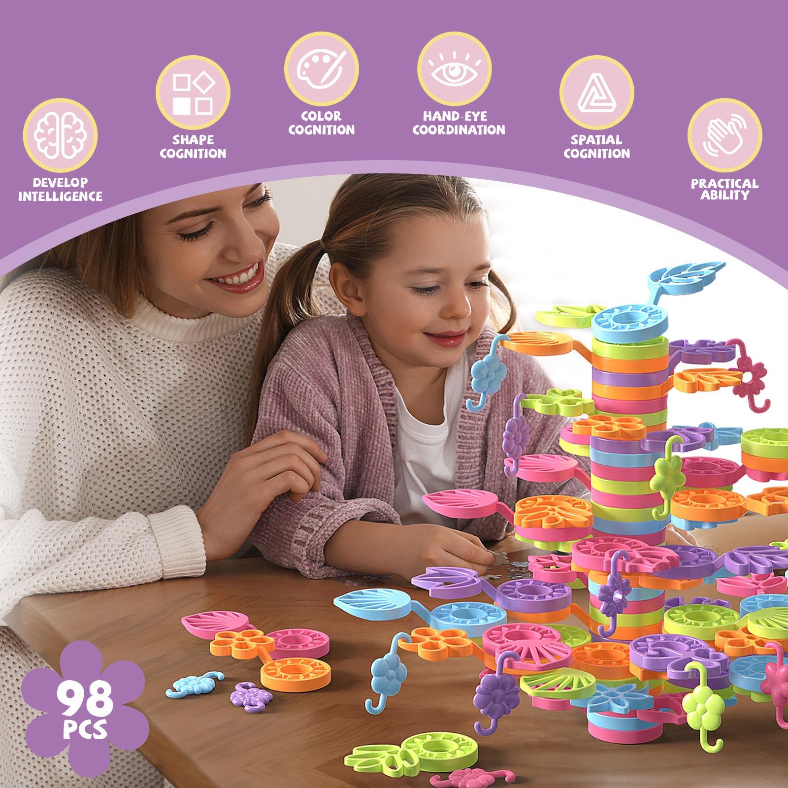 Building Block Flower Bouquet Set  Living Room Tabletop Decor  Birthday Gift For Girlfriend Or Best Friend — foto 10