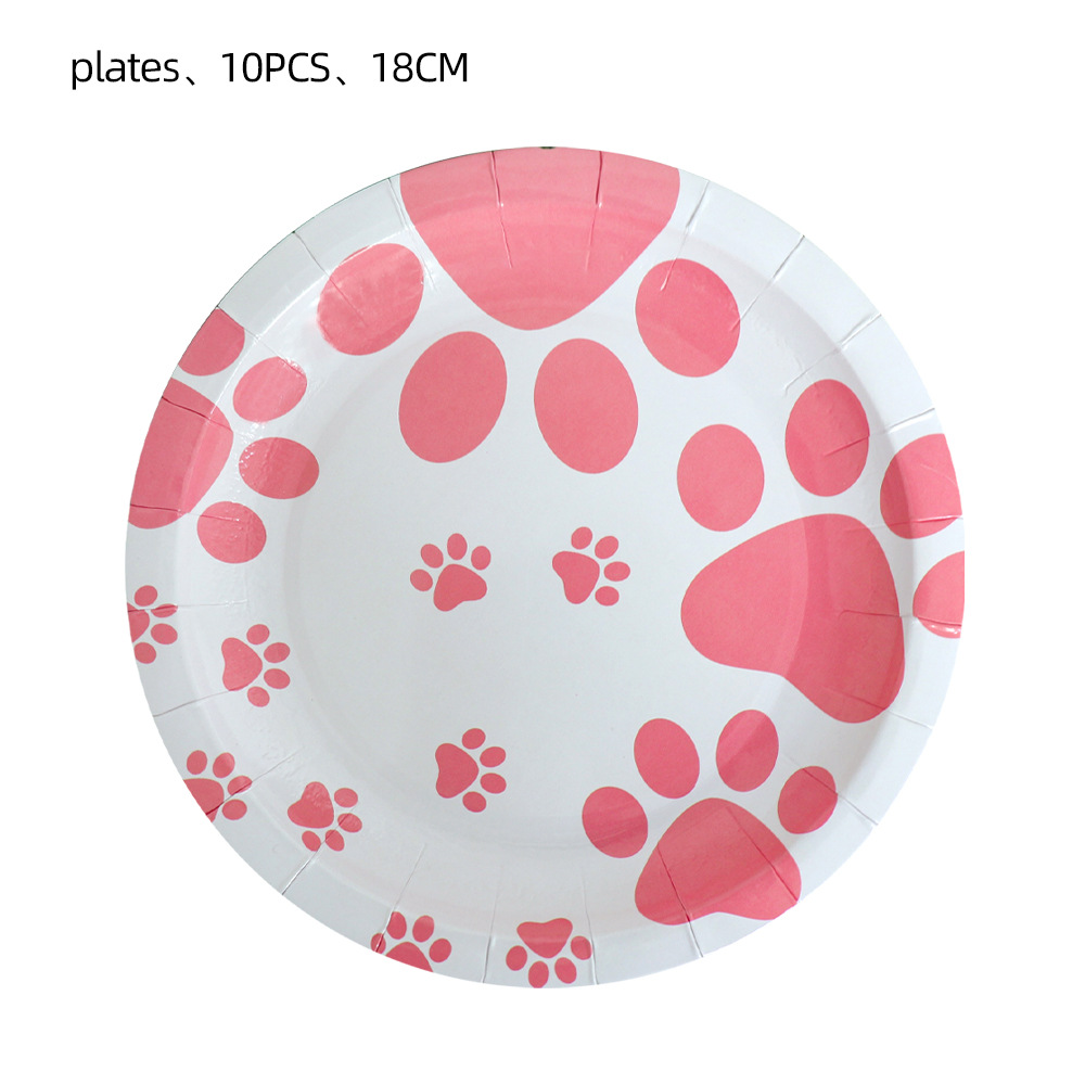 10pcs 7inch plates