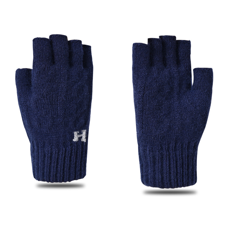 Title 8, Warm-keeping And Cold-proof Half Finger Adult A...