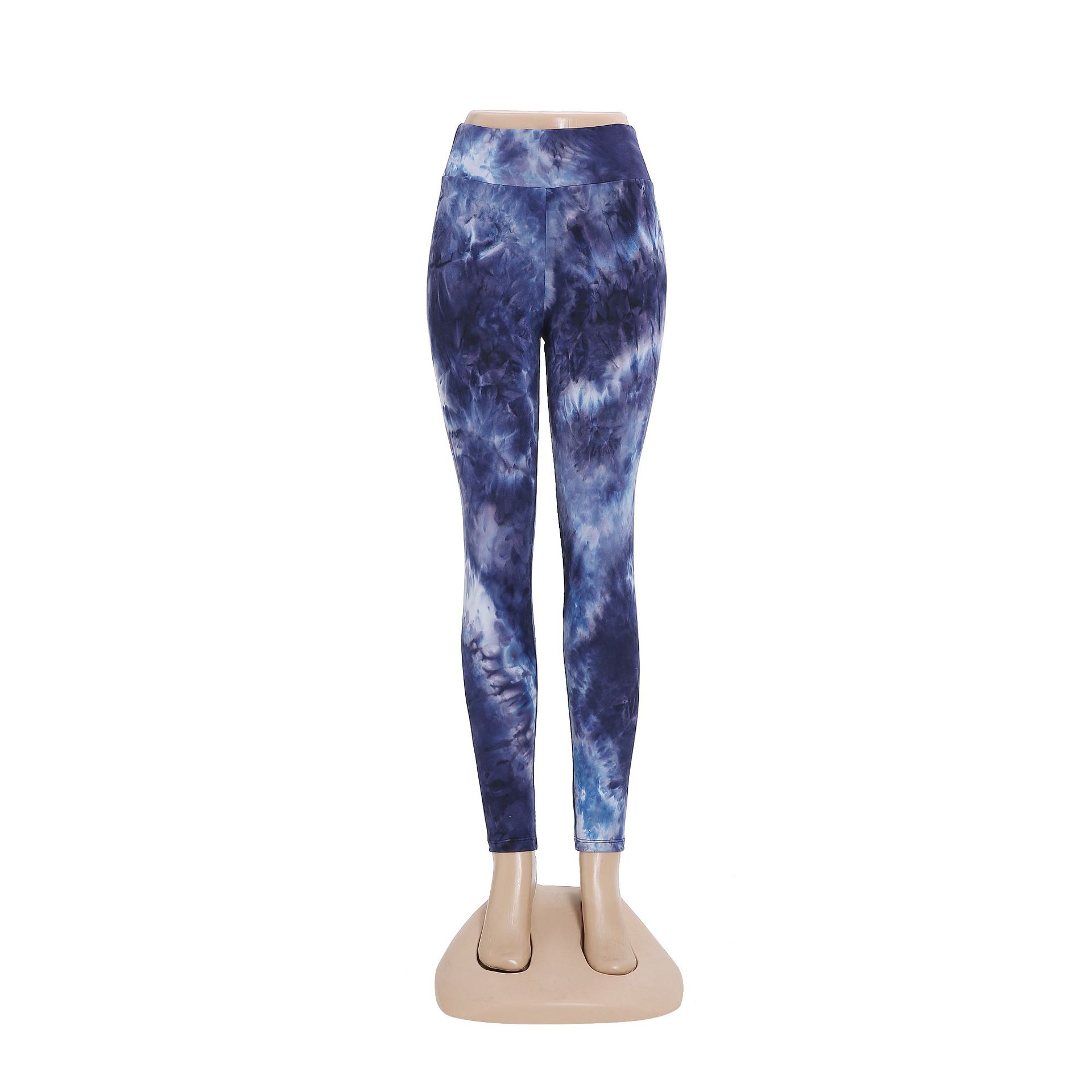 Europe And America Brushed Milk Silk Yoga Pants