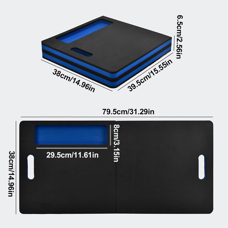 Foldable EVA Utility Mat With Handle Heavy Duty Nonslip Surface Foam Work Z — image 10