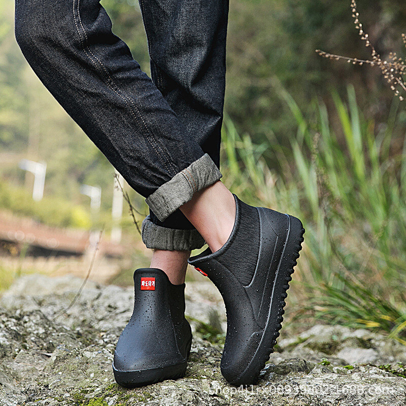 Mens wellington rain boots garden outdoor wellies boots
