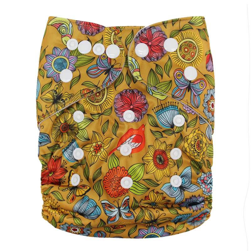 Washable Cloth Diapers Baby Waterproof Adjustablebreathable — foto 14