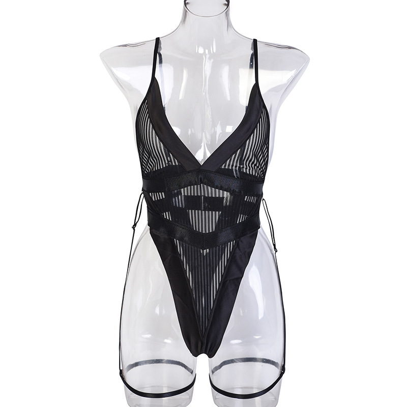 Sling Women's Mesh Body Shaper Bodysuit - Image 5