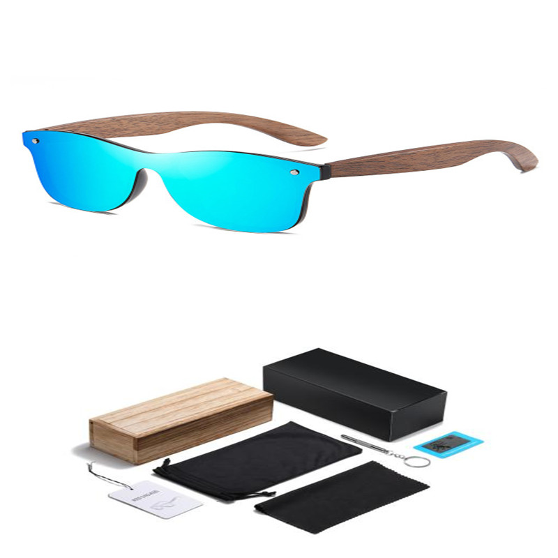 Walnut Leg Sunglasses Fashion Glasses - Image 8