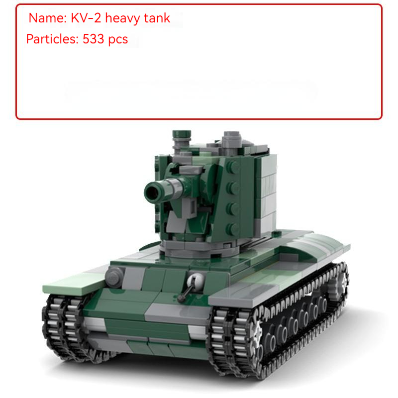 Title 2, KV-2 Tenk Teške Dužnosti Model MOC-137385 Sasta...