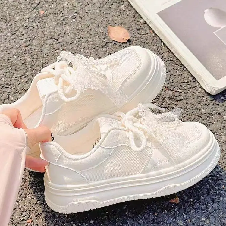 2026 Summer New Women's Mesh Breathable White