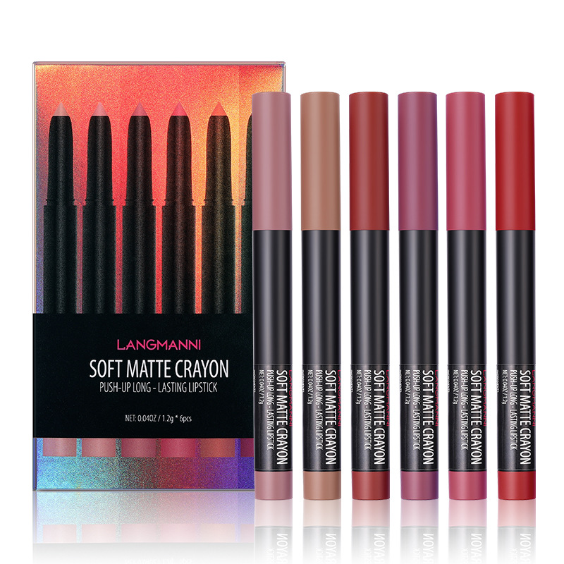 6Colors Lipstick Pen Set