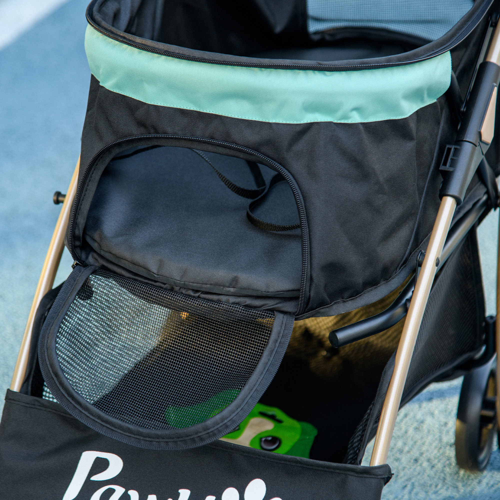 Small And Mini Dog Pet Strollers With Rain Cover — image 7