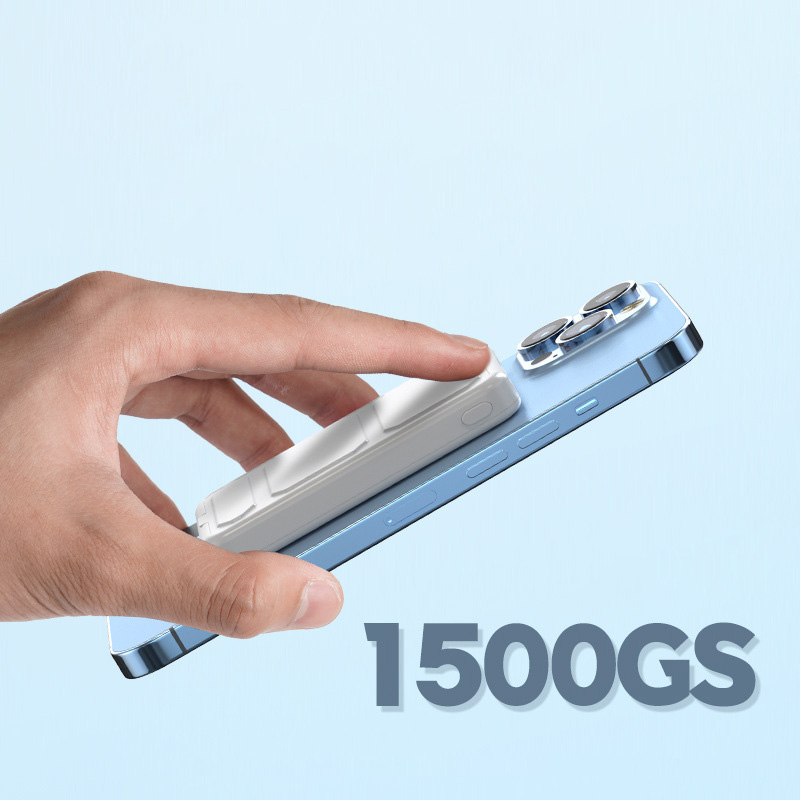 Magnetic Suction Wireless Charging Treasure Large Capacity Folding Bracket Mobile Power Supply - Image 22