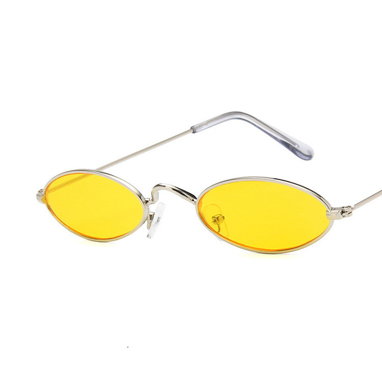 Title 1, Retro oval frame sunglasses Europe and America