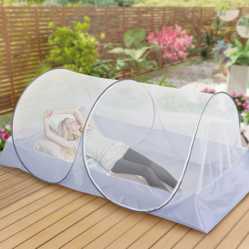 Anti Fall Mosquito Net Foldable Full Bed Safety Mosquito Tent Encrypted Mesh Anti Mosquito Sleep Net For Single Bed Dormitory Travel