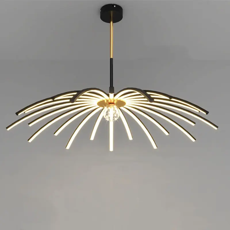 Led Chandelier in Dining Room Bedroom