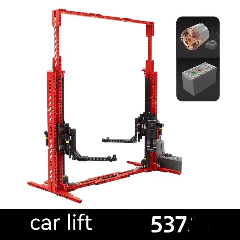 Electric Vehicle Lifting Bracket Model Small Particle Building Blocks