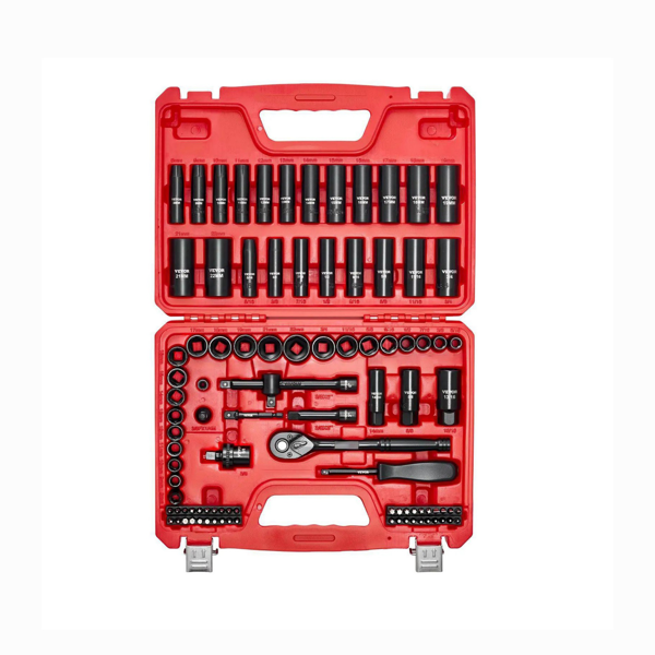 3/8-Inch Drive 96-Piece Impact Socket Set