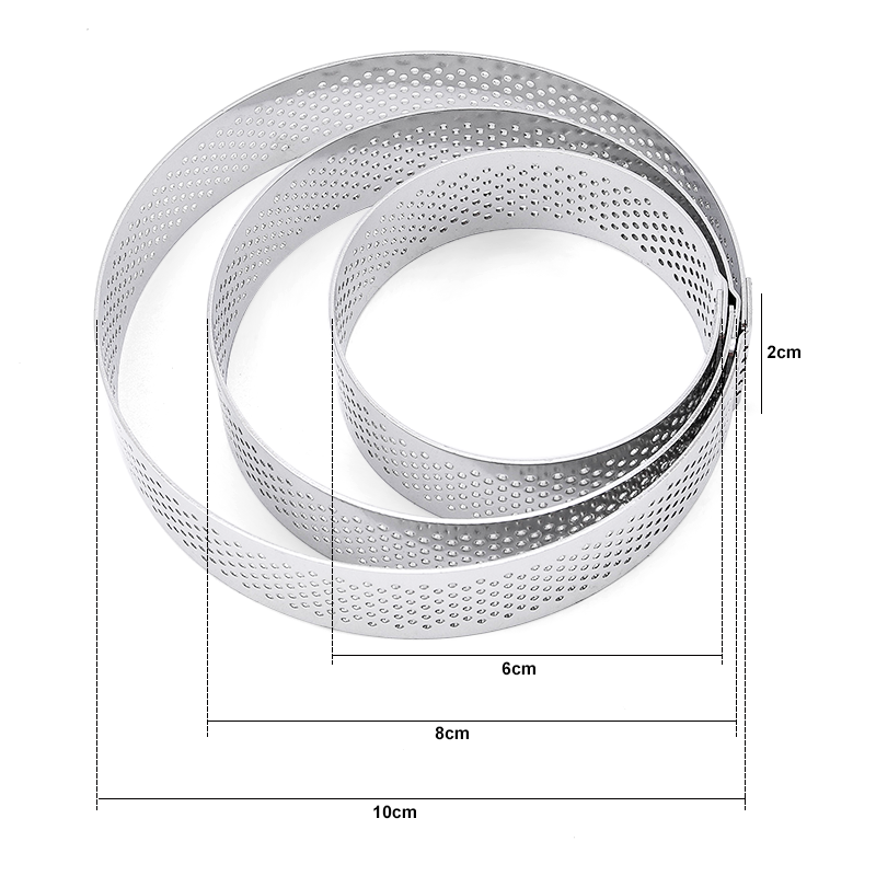 Title 4, Tart Ring With Hole In French Cake Mold