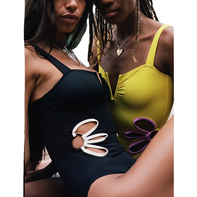 Women's Cut-out One-piece Swimsuit - Image 4