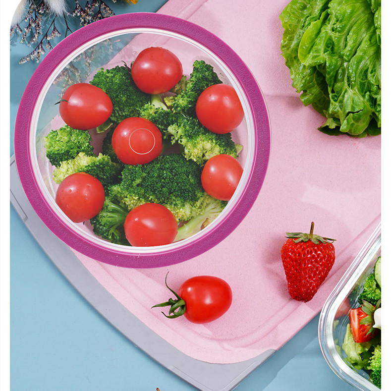 Silicone Freshness Sealing Cover Microwave Round Rapeproof Cover