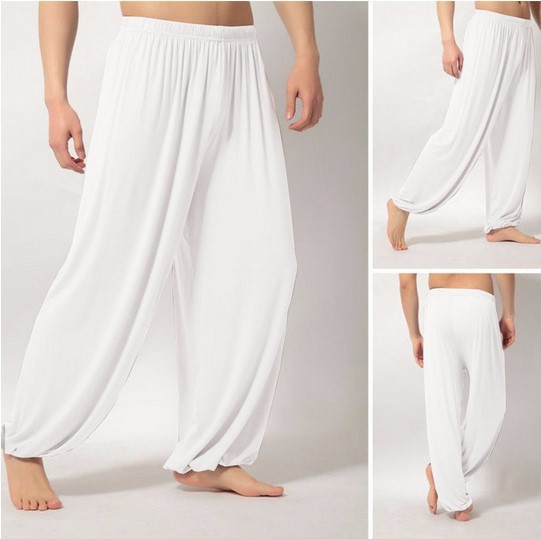 Men's Yoga Morning Exercise Tai Chi Casual Pants