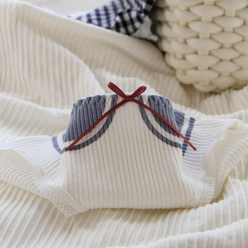 Women's New Cute Cotton Briefs College Style - Shop at LoveMi