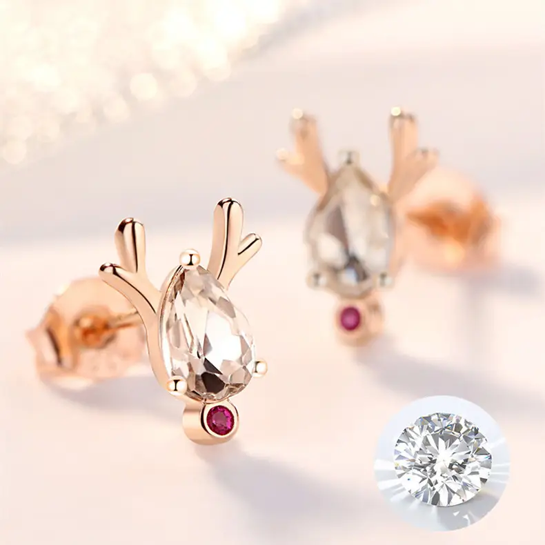 High Class Deer Fashion Luxury Earrings