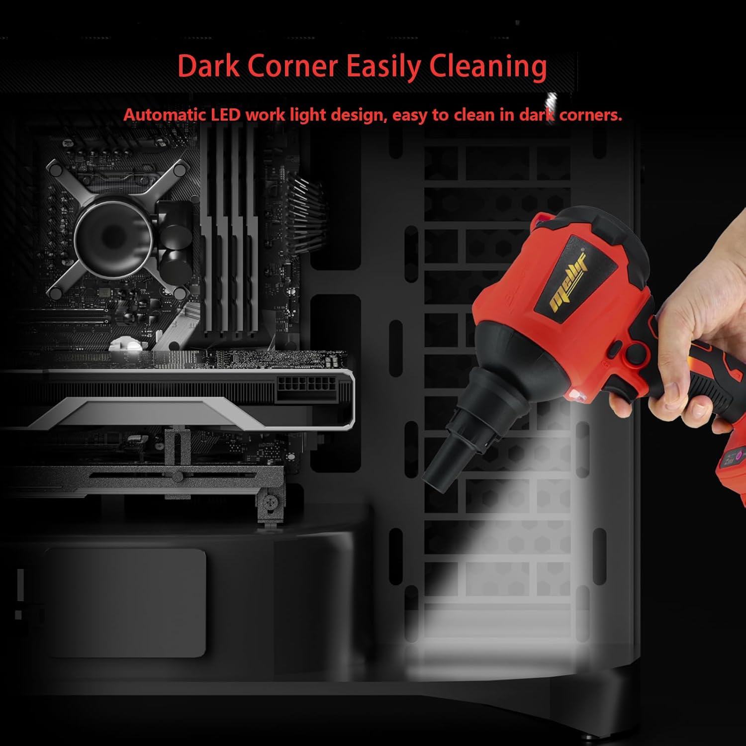 High Volume Compressed Air Duster Compatible With Milwaukee 18V Battery- 3 — image 6