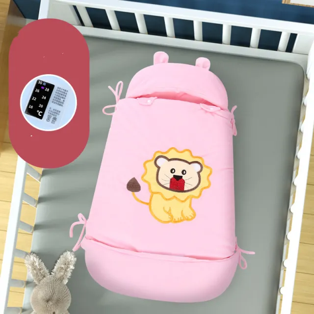 Multifunctional Baby Anti shock Integrated U shaped Sleeping Bag Pink Obedient Tiger - Shop at LoveMi