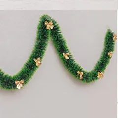 Christmas Decoration Interior Top Garland Ribbon - 6Style - View 1