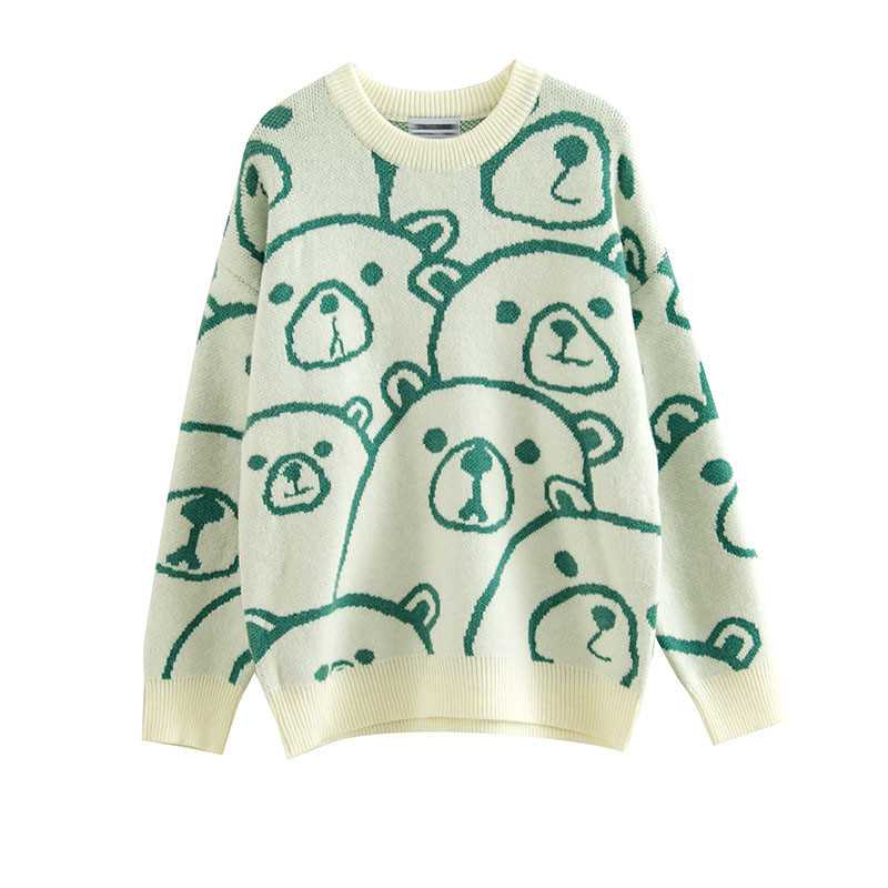 Korean Style Loose Lazy Knit Sweater