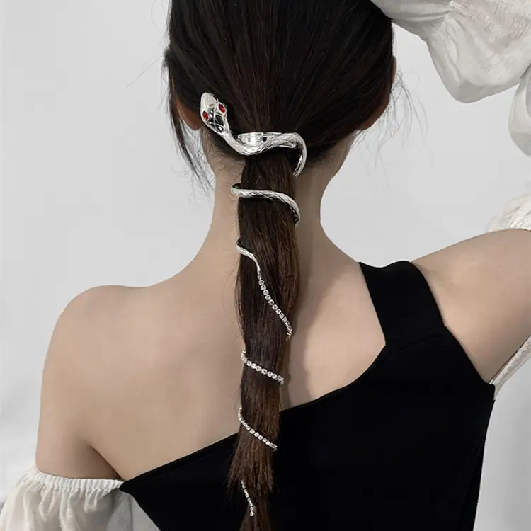 Winding Snake Chain Hairpin Female