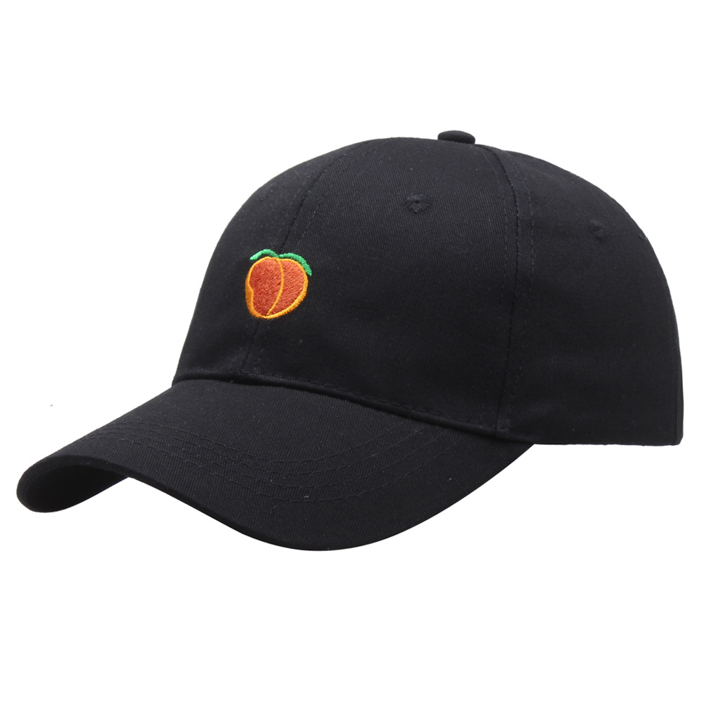 Title 2, Peach embroidery hat