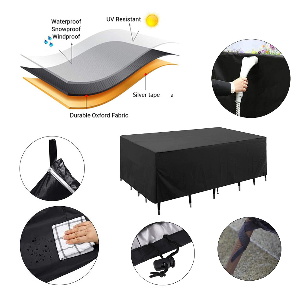 Tablet Furniture Protection Cover Heavy Duty Paio Yard Waterproof Windproof UV