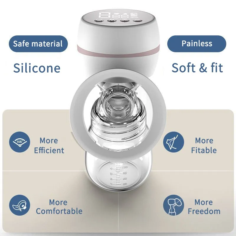 Electric Breast Pump Automatic Milking Device Integrated Breast Pump – image 5